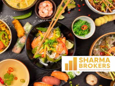 Modern-Sharma-Brokers-Real-Estate-Logo-with-Handshake-6-2